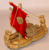  Papyrus Boat Miniaturized Replica
